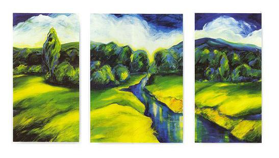 Dafen Oil Painting on canvas hill -set283